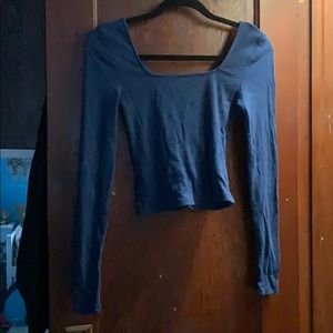 square neck crop top